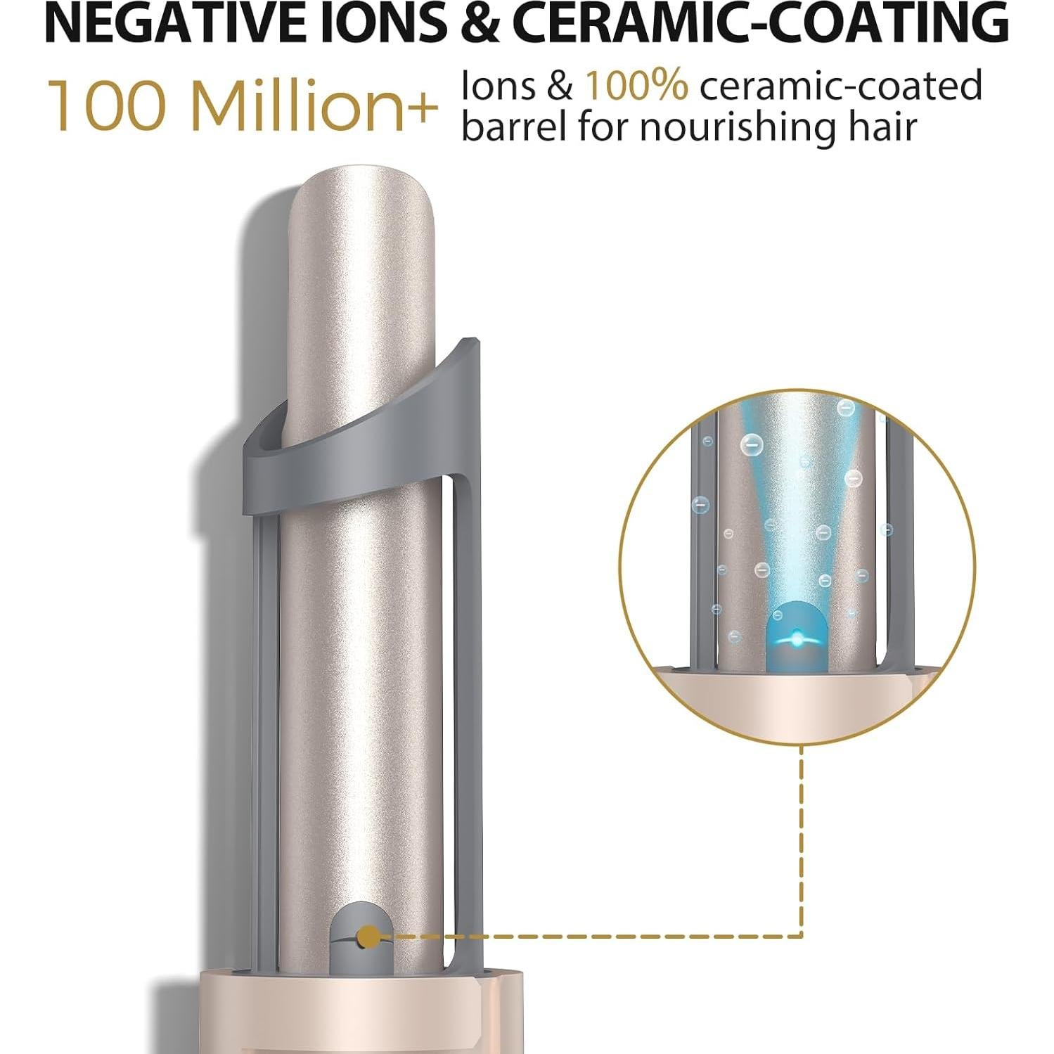 Rizador Automático Zavarea YJ-950 1 Pulgada 5 Temperaturas