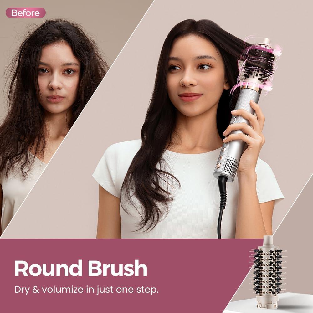 Estilizador de Cabello 5 en 1 Lecomely A3 - Rizado, Secado y Alisado