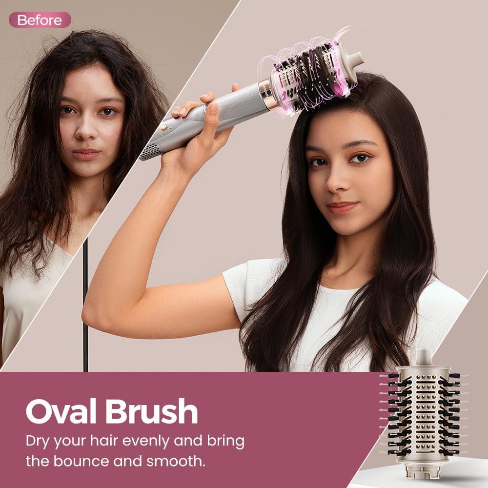 Estilizador de Cabello 5 en 1 Lecomely A3 - Rizado, Secado y Alisado