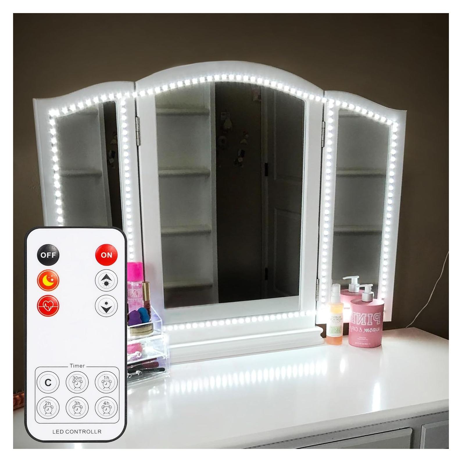 ViLSOM Tira de Luz LED para Espejo de Vanity 4m 240 LEDs