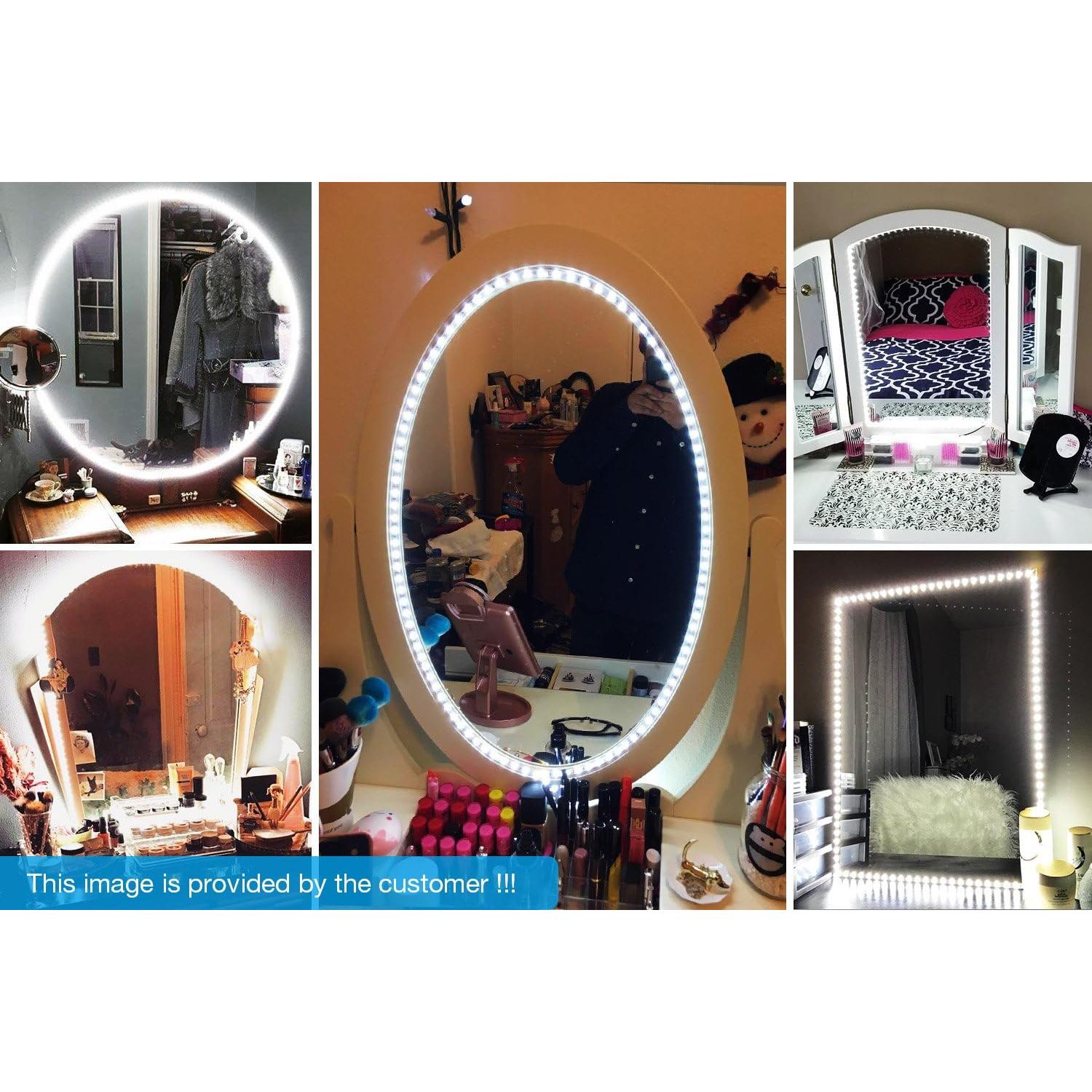 ViLSOM Tira de Luz LED para Espejo de Vanity 4m 240 LEDs