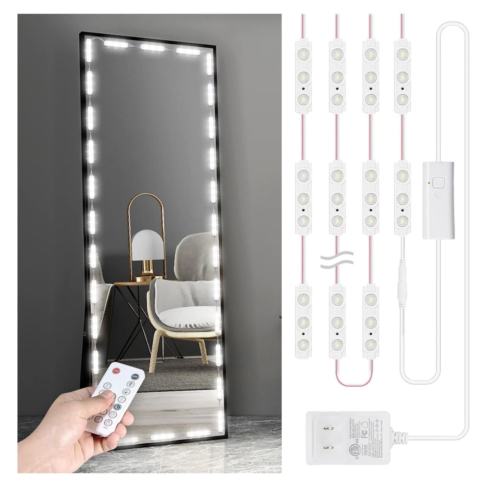 Luces de Espejo Vanity LED Kintion 4m con Control Remoto