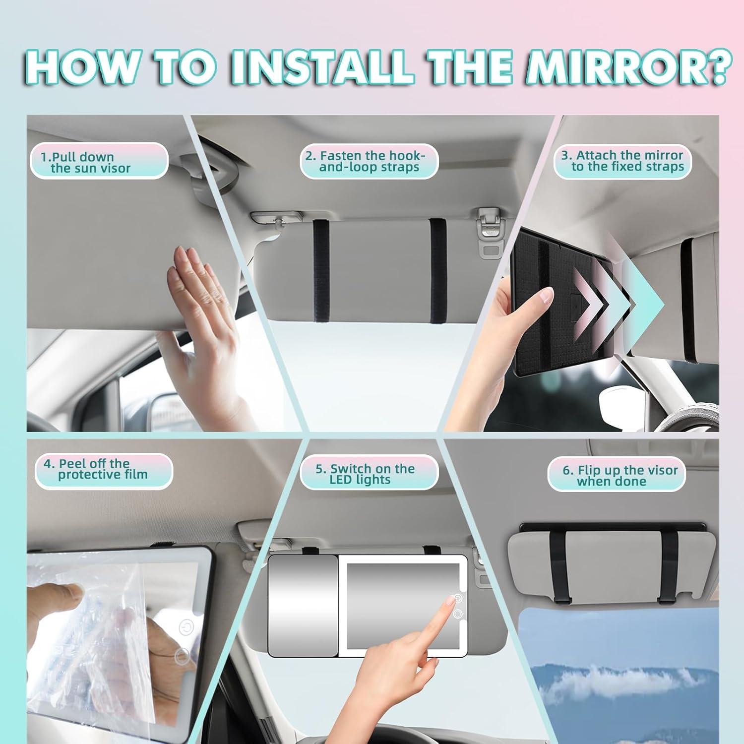 Espejo de Vanidad Suupvaor con Luces y 20X de Magnificación