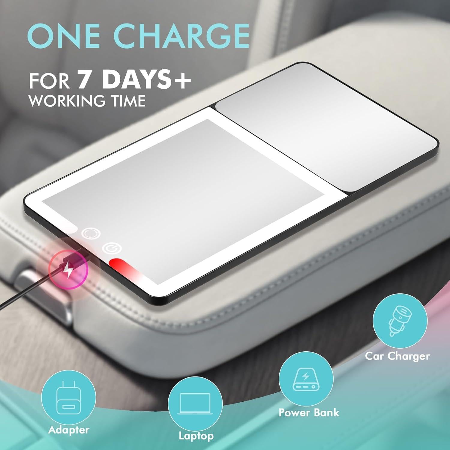 Espejo de Vanidad Suupvaor con Luces y 20X de Magnificación