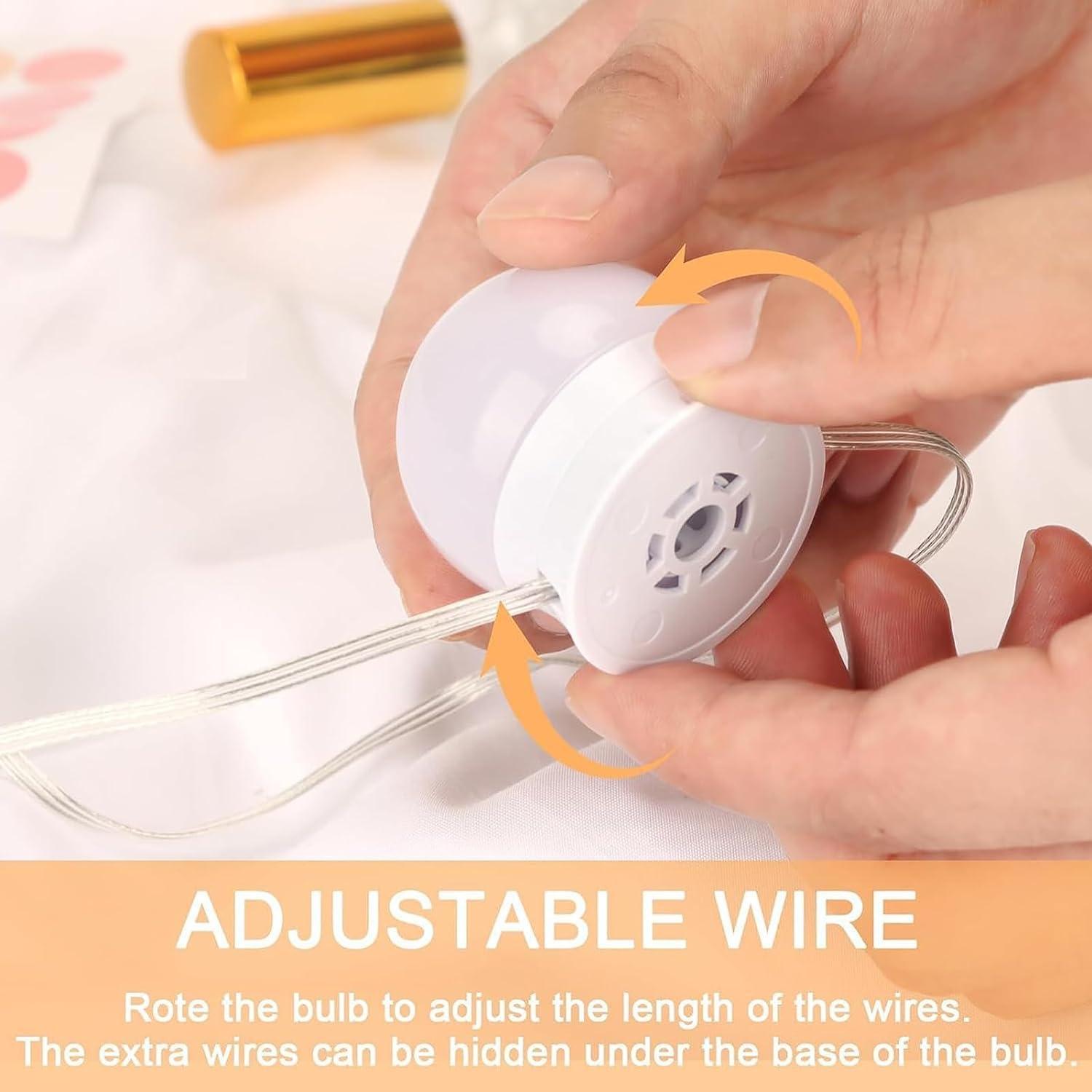 Luces de Espejo Vanity LED Pretmess 14 Bombillas Regulables