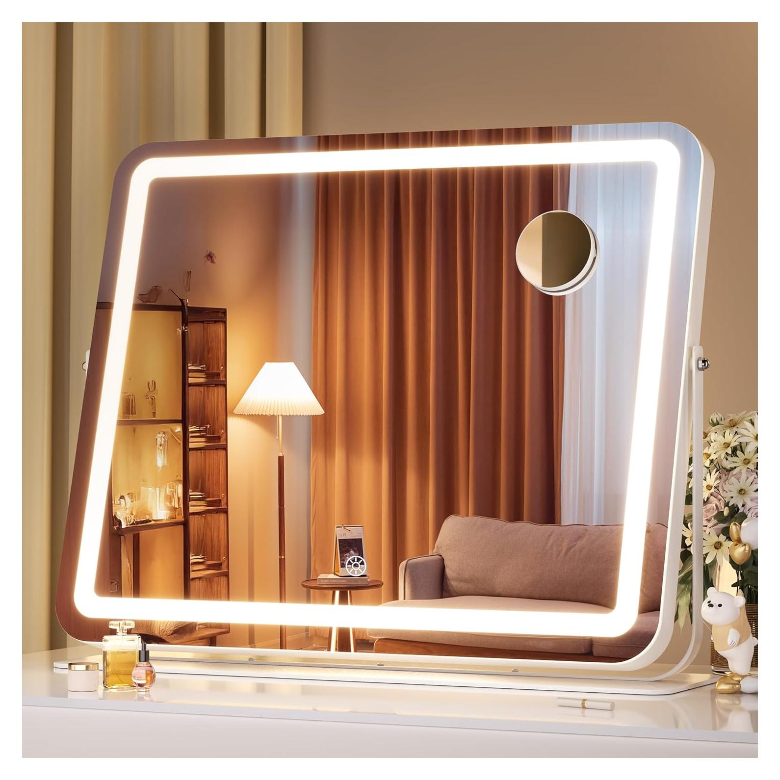 Espejo de Vanity MINISO LED 45.72x35.56cm con Aumento 10X