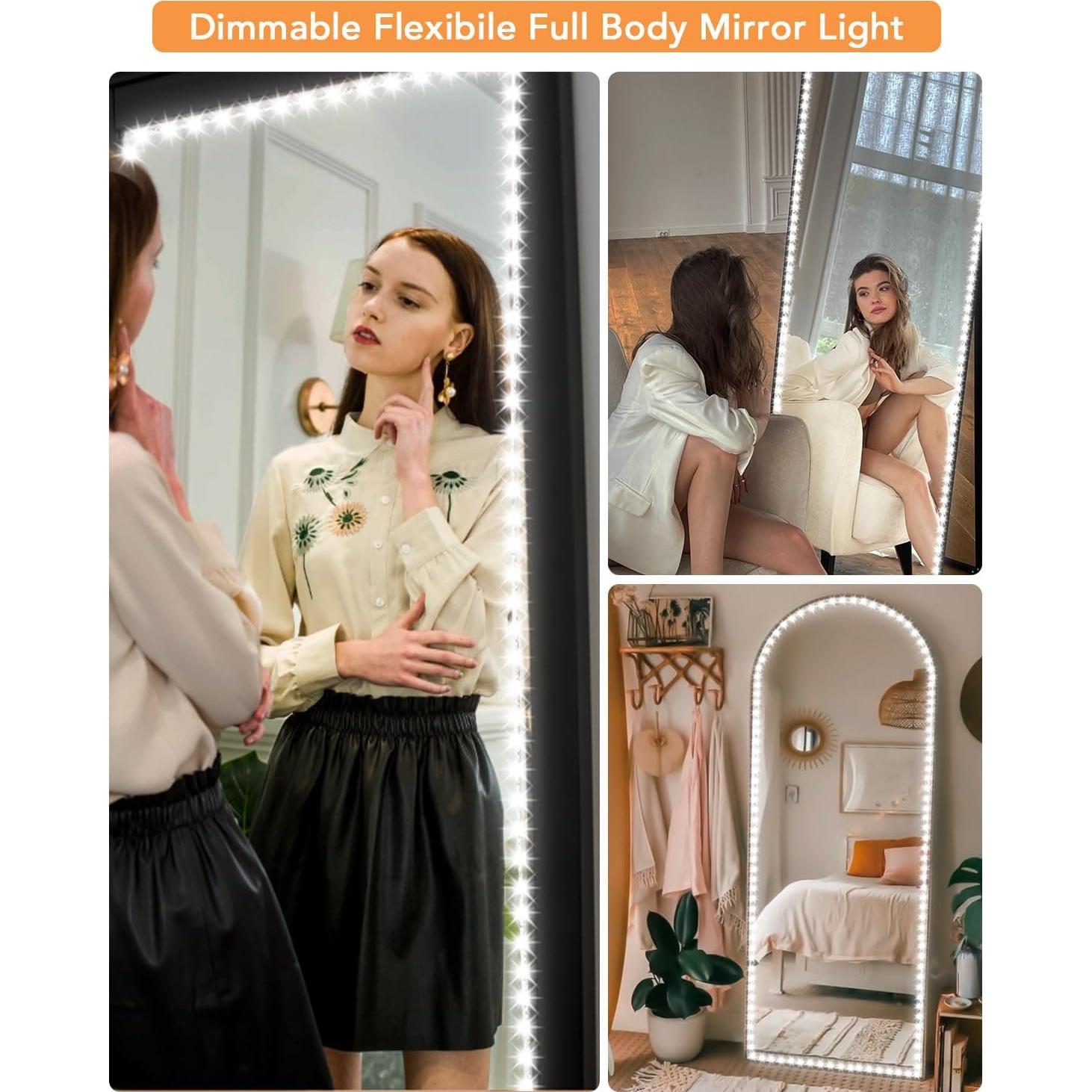 Luces LED de tocador Daymeet 4m multicolor con control APP