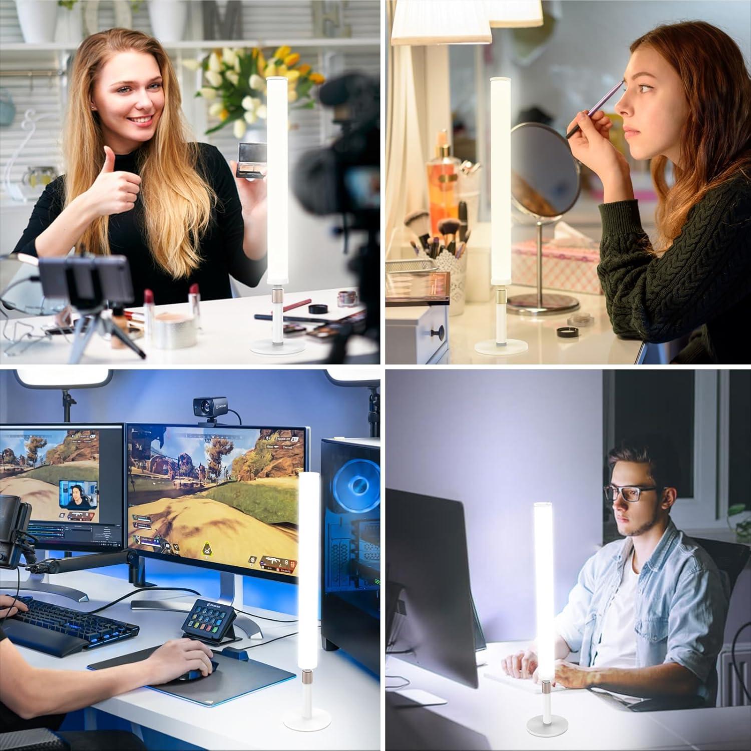 Luz LED de Maquillaje RGH DM101 con Temperatura Cambiable