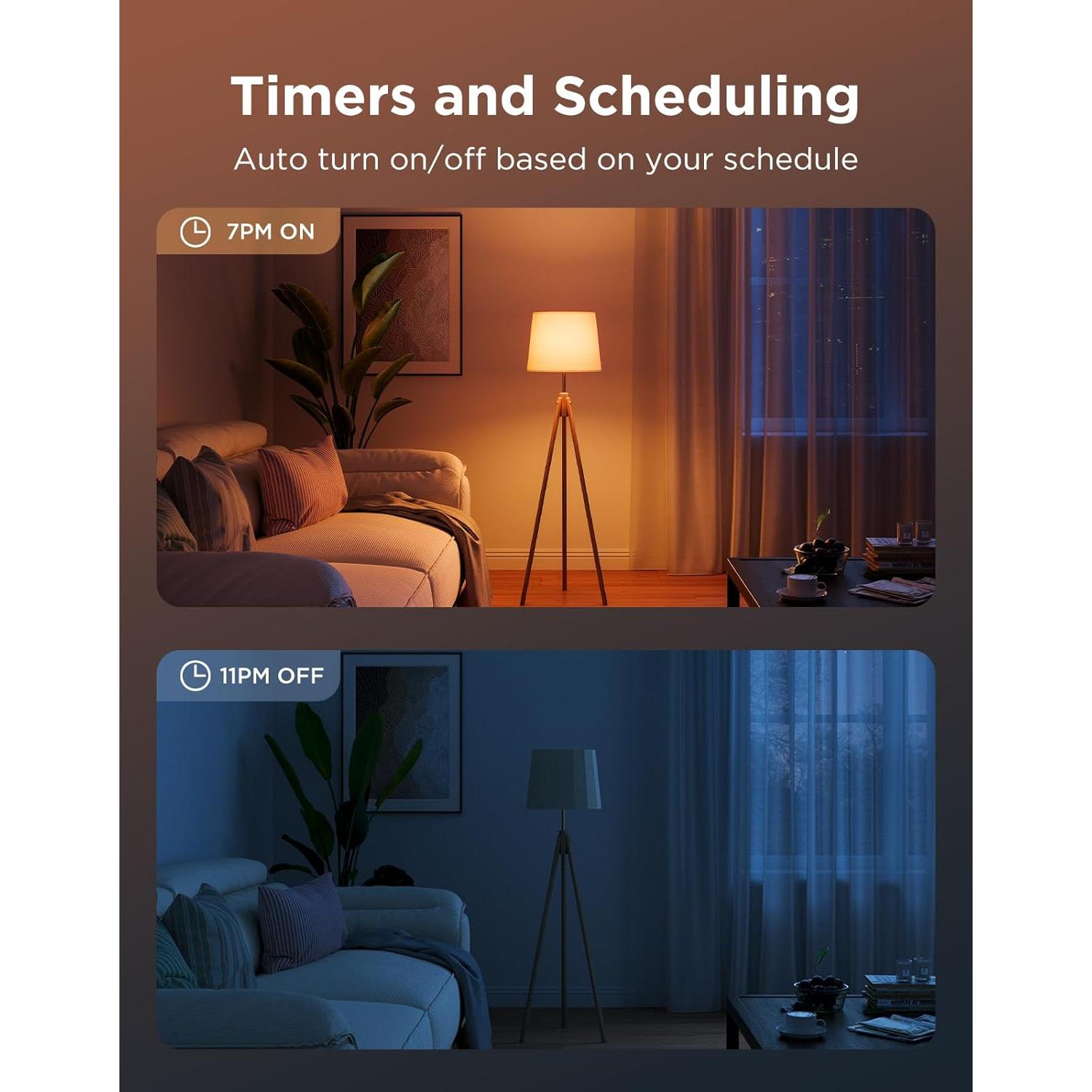 Bombillas Inteligentes Govee BR30 LED RGBWW 850 Lúmenes Paquete de 2