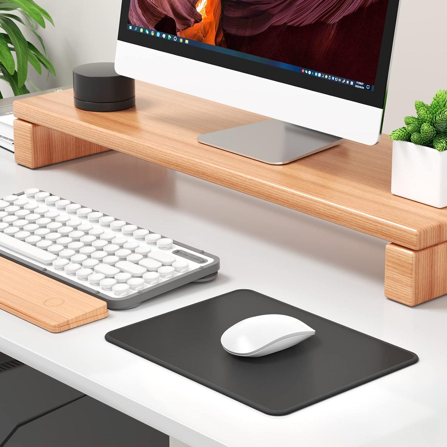 KTRIO Alfombrillas de Ratón Negras 10 Pcs 21.59x27.94 cm