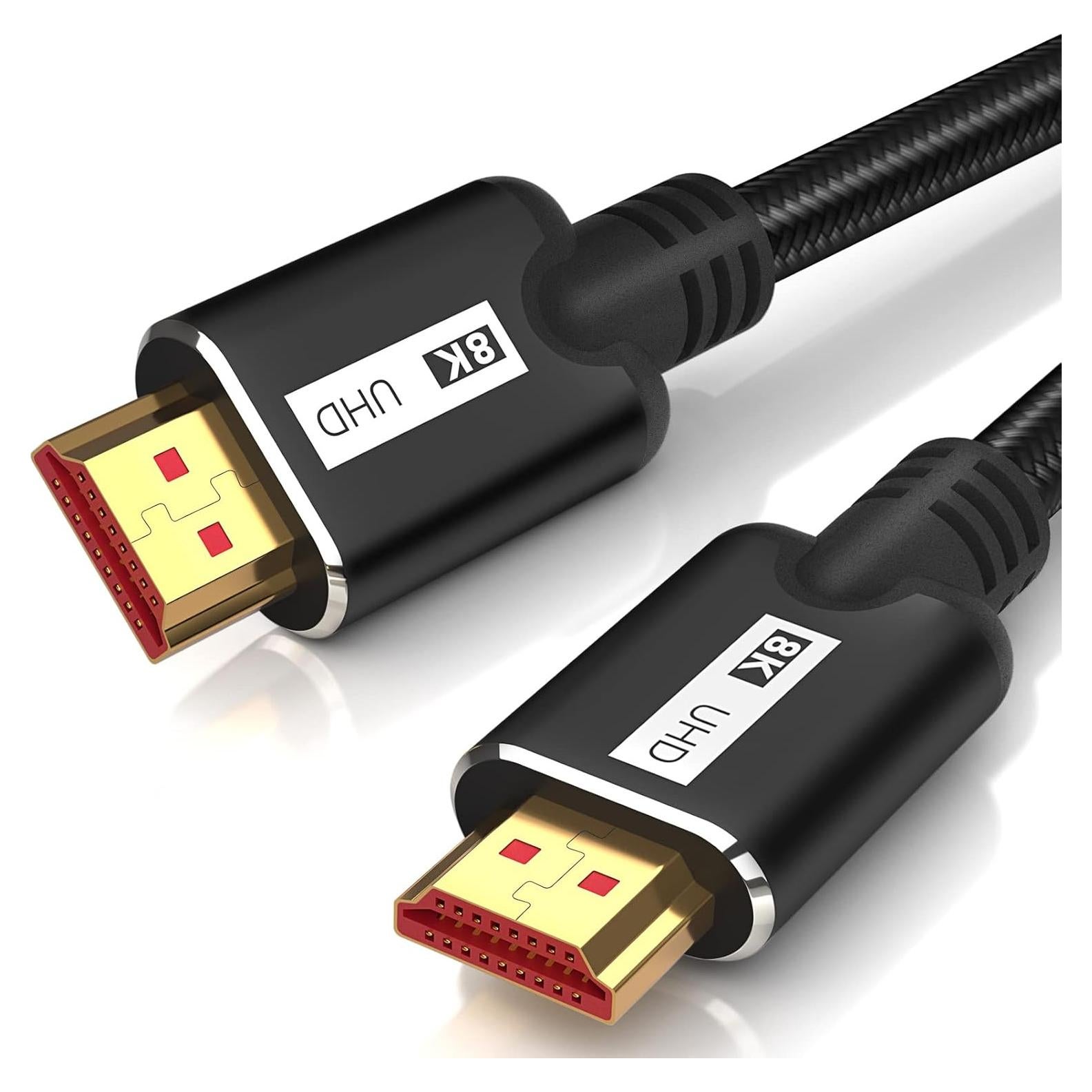 Cable HDMI 8K 2.1 KOMGILK 1.0m Alta Velocidad 48Gbps
