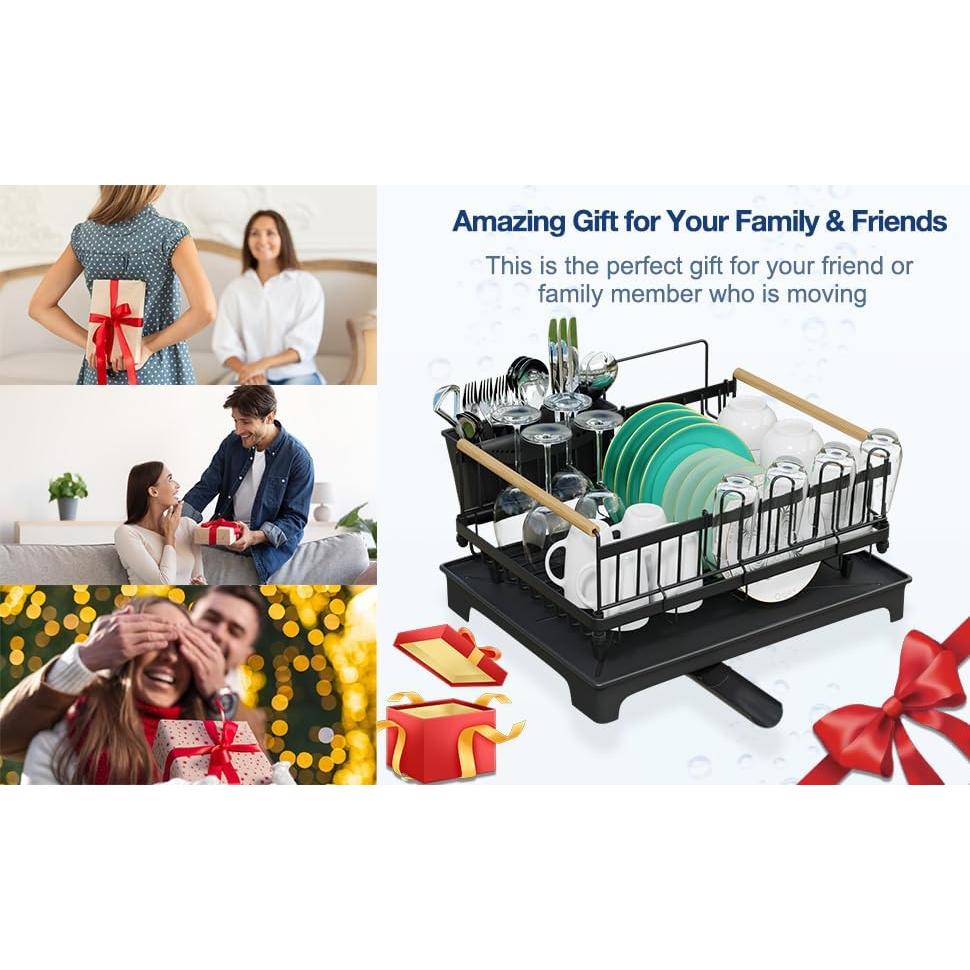 Escurridor de Platos Utheinteck con Bandeja Drenaje 1 Nivel