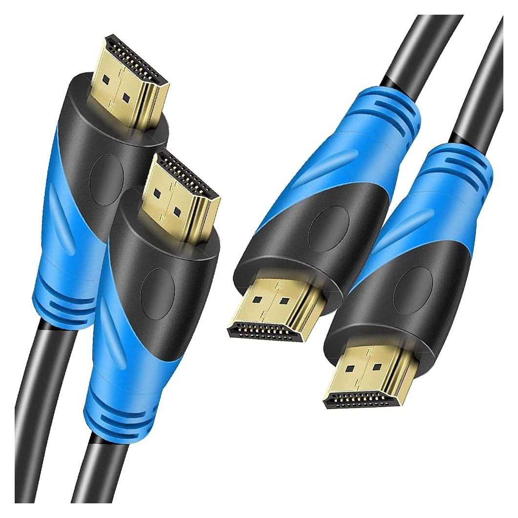 Cable HDMI 8K 1.5M Rommisie 2Pack Ultra Alta Velocidad