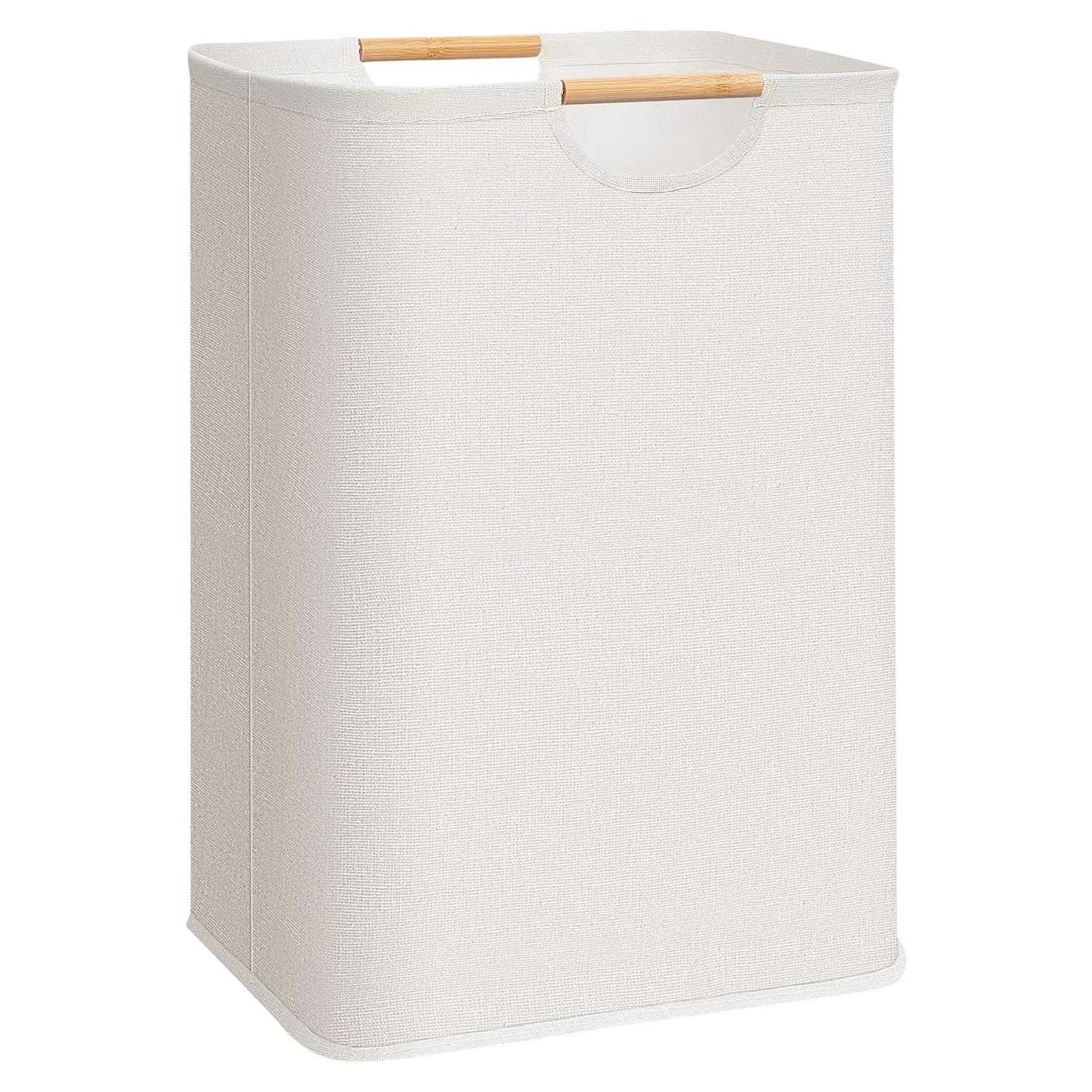 Cesta de Ropa Plegable STORAGE MANIAC 80L Beige Impermeable