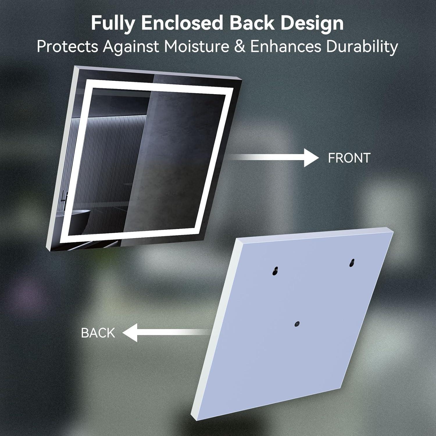 Espejo de Baño LED Butylux 61x61 cm Anti-vaho Táctil