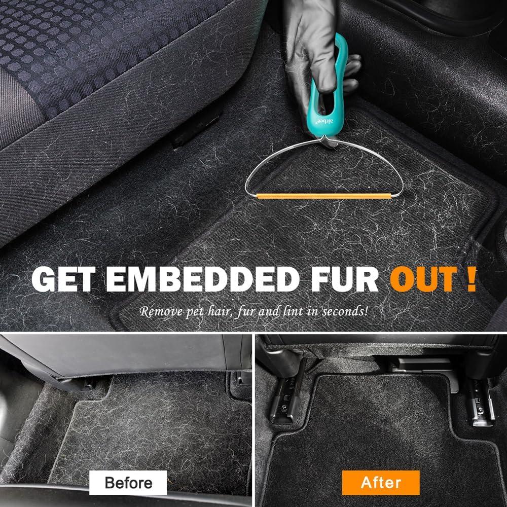 Removedor de Pelo de Mascota Airbee Verde - Limpieza Profunda