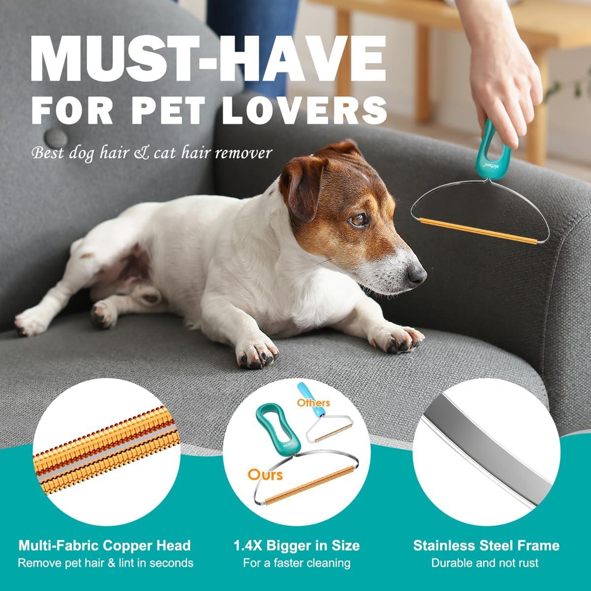 Removedor de Pelo de Mascota Airbee Verde - Limpieza Profunda