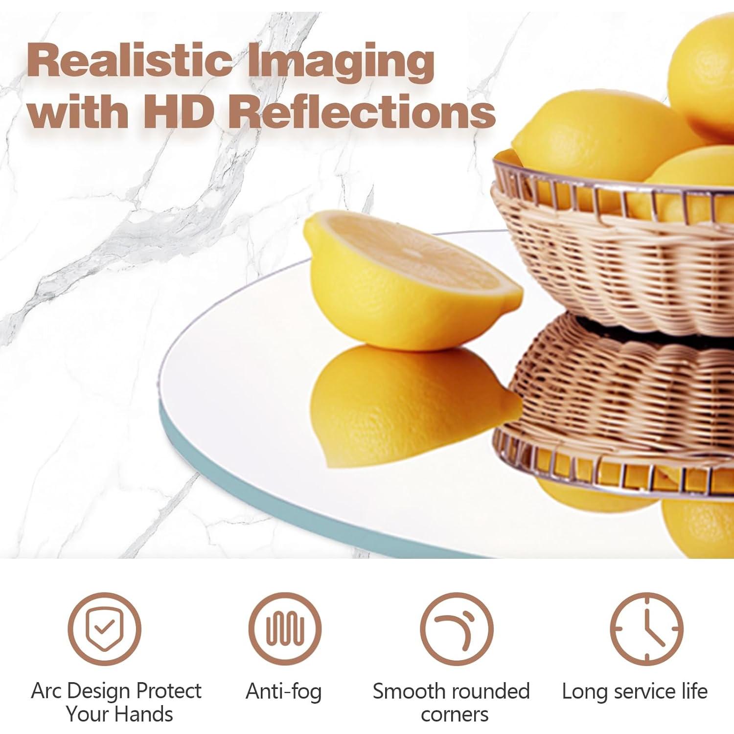 Espejo de Baño LED Irregular Niccy 71.1x50.8cm Anti-vaho