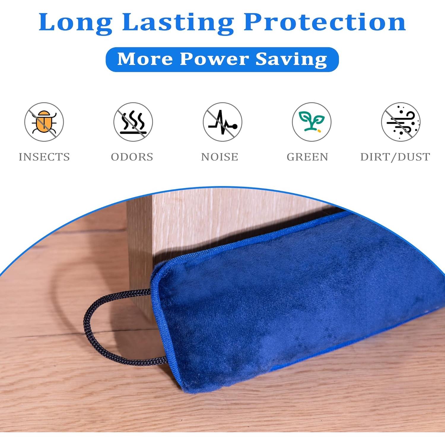 Tapón de Draft Mi OLi 91 cm Azul para Puerta y Ventana