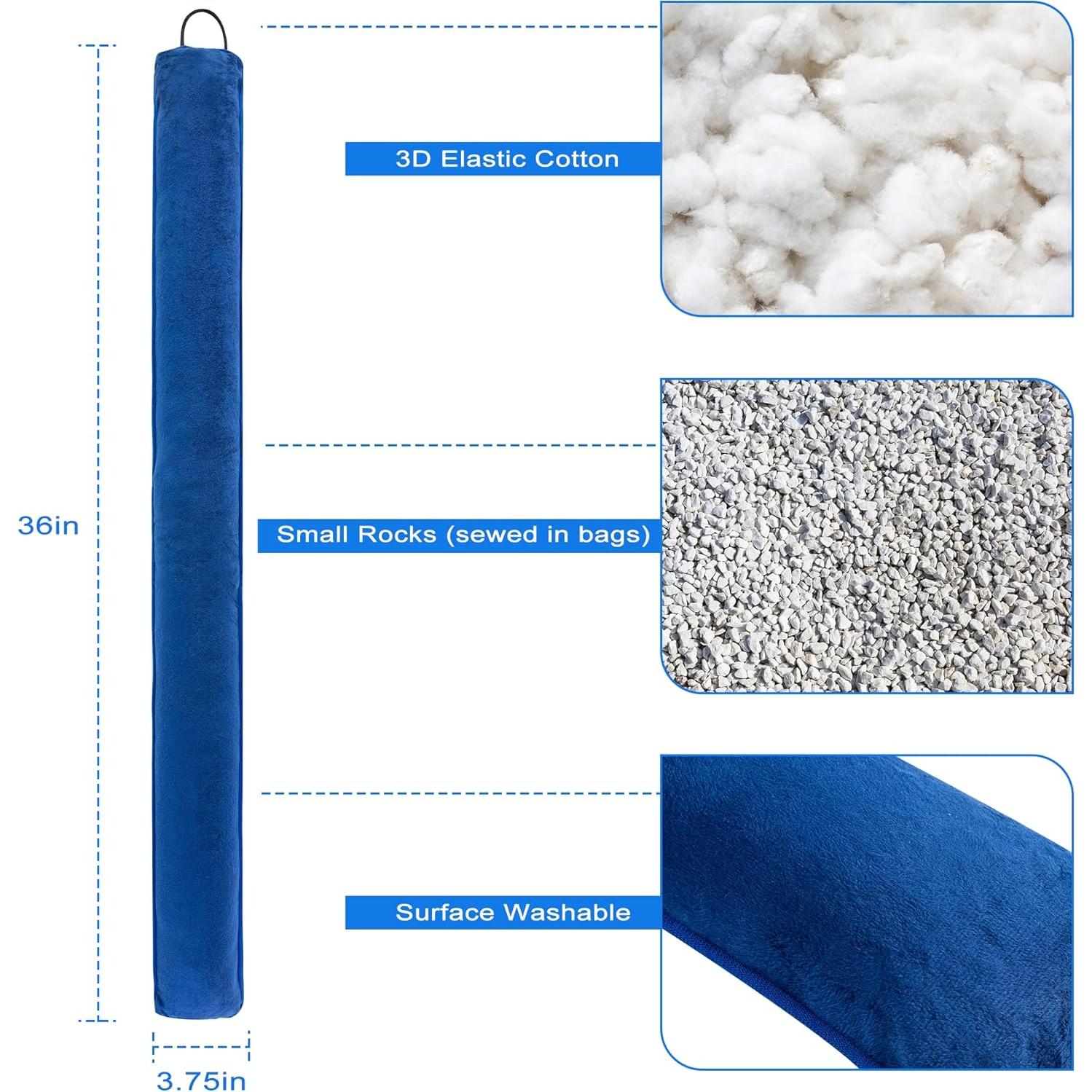 Tapón de Draft Mi OLi 91 cm Azul para Puerta y Ventana