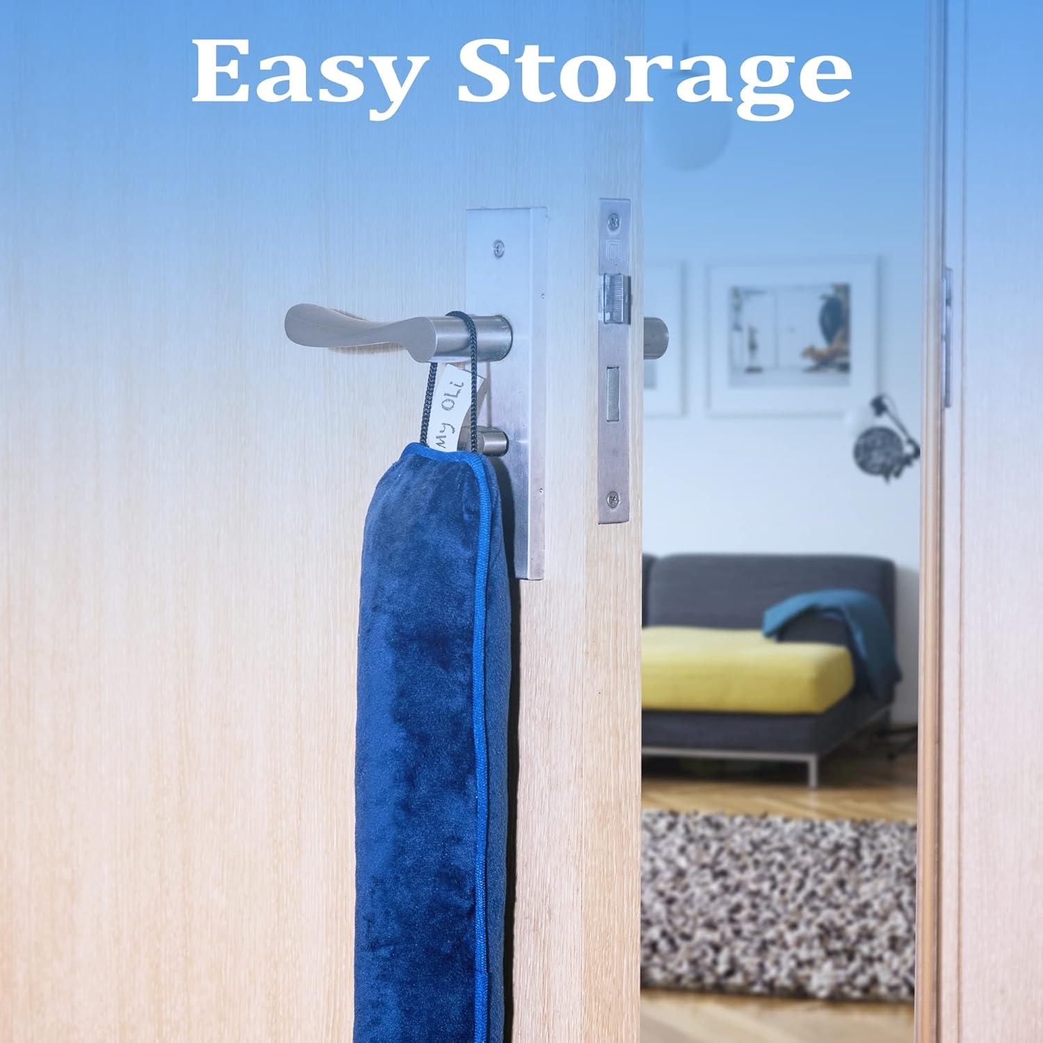 Tapón de Draft Mi OLi 91 cm Azul para Puerta y Ventana