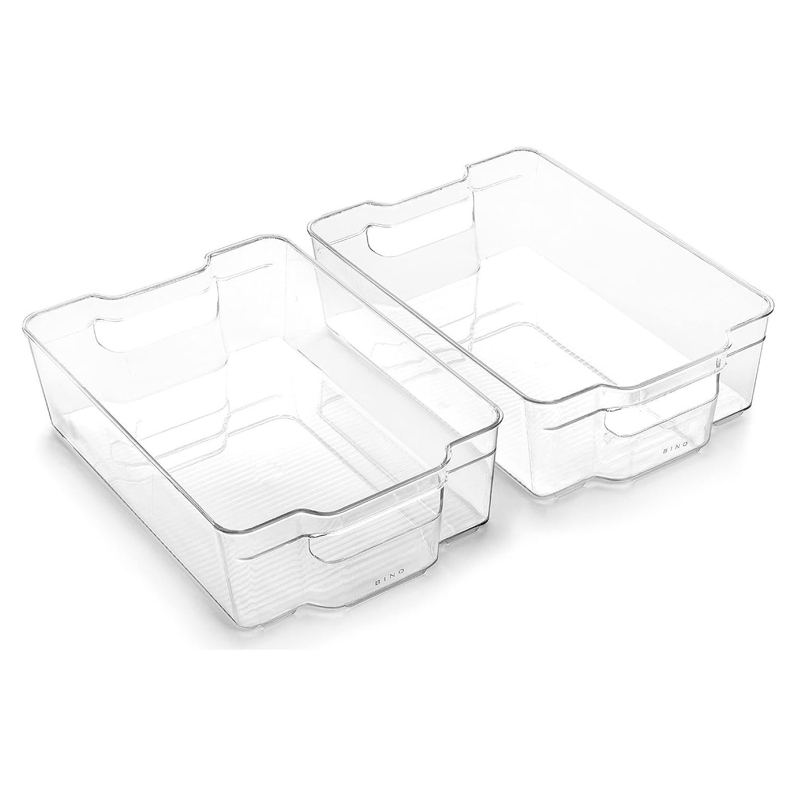 Contenedores de Almacenamiento Apilables BINO 2 Unidades Grande
