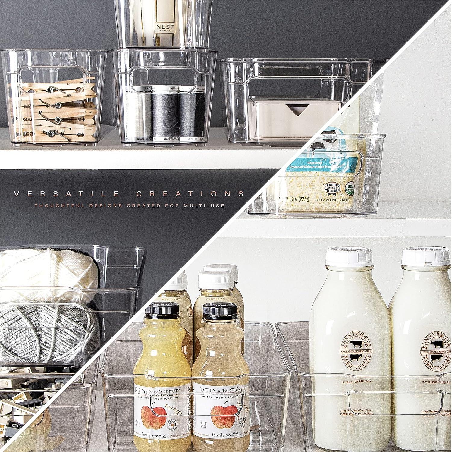 Contenedores de Almacenamiento Apilables BINO 2 Unidades Grande