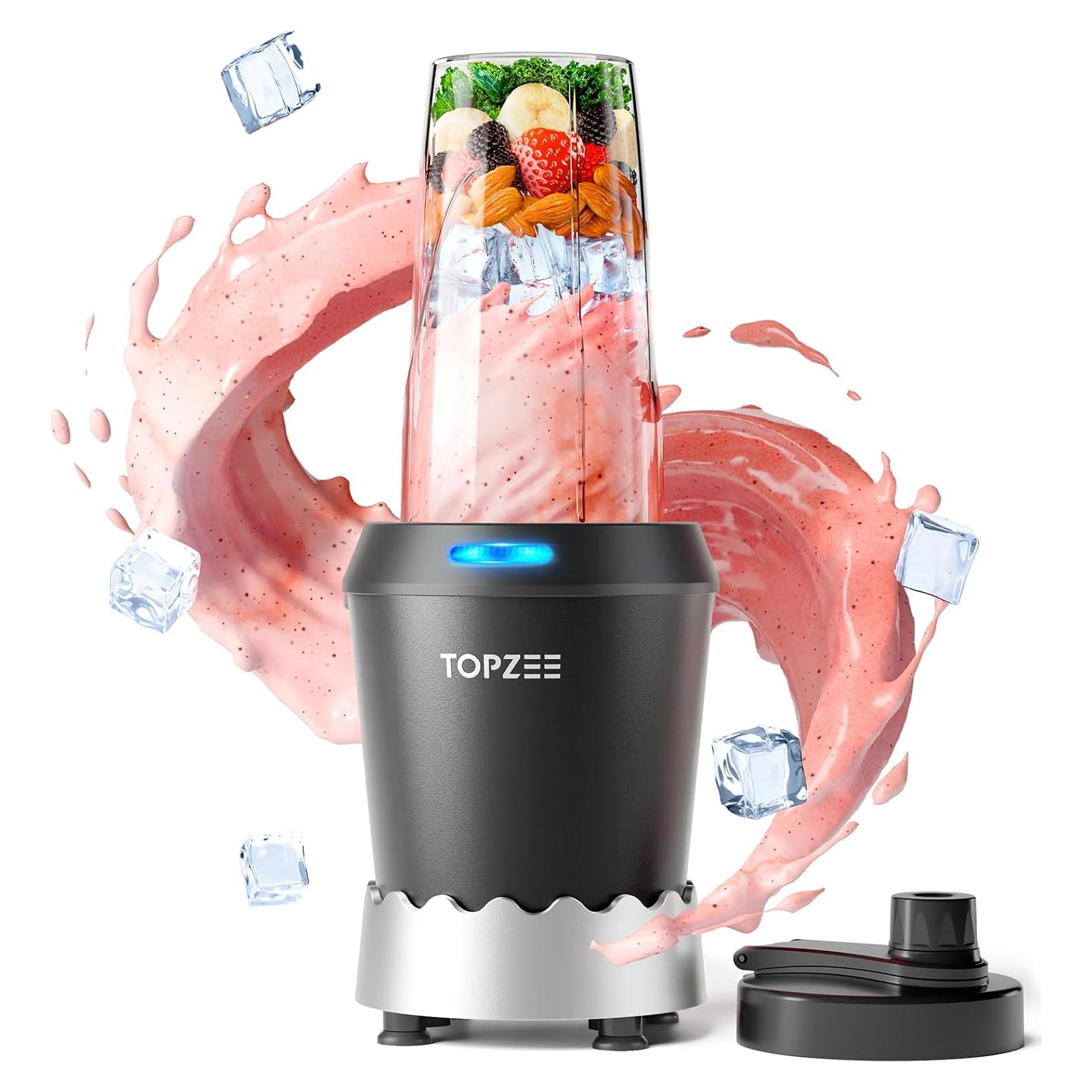 Licuadora Personal TOPZEE 1000W 0.71L para Smoothies