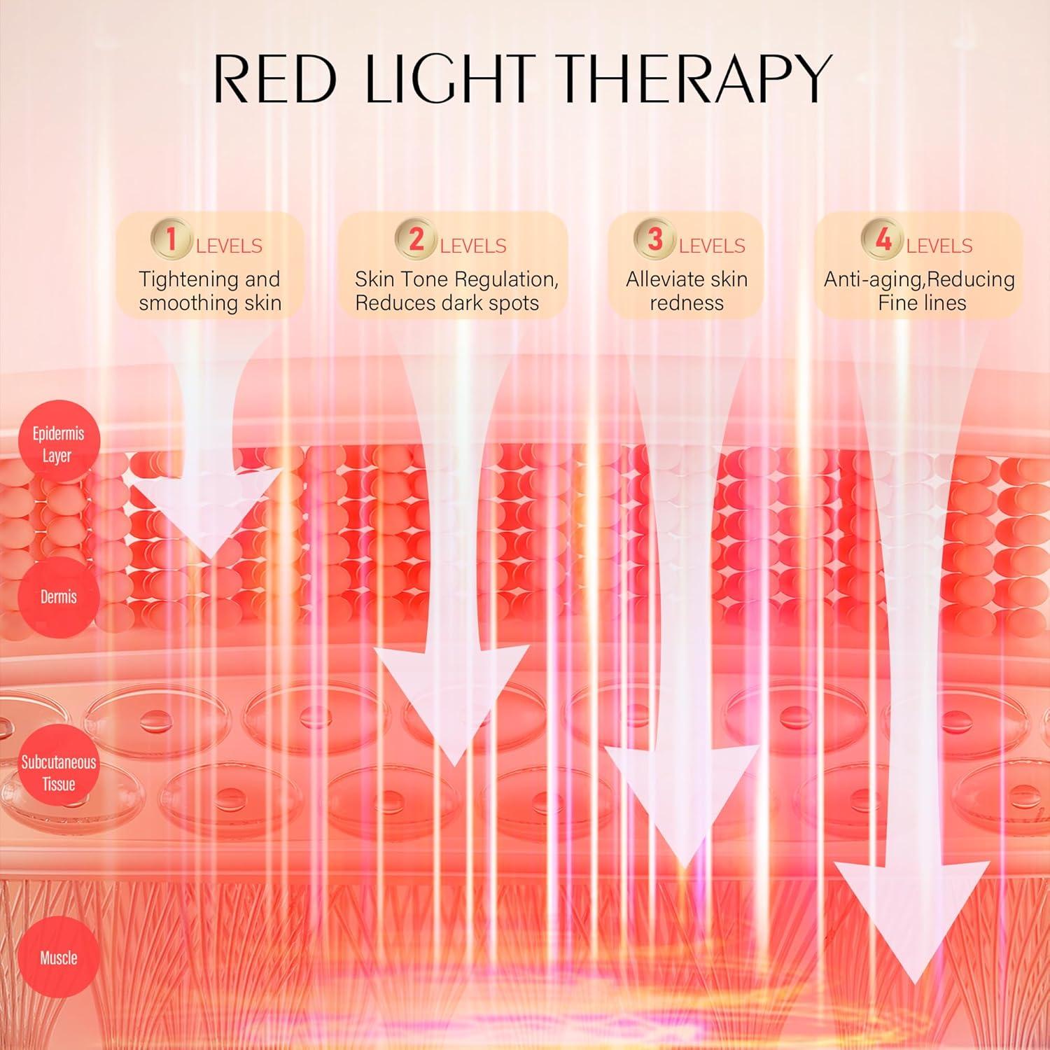 Máscara de Terapia de Luz Roja Photonstar LED Facial 660nm