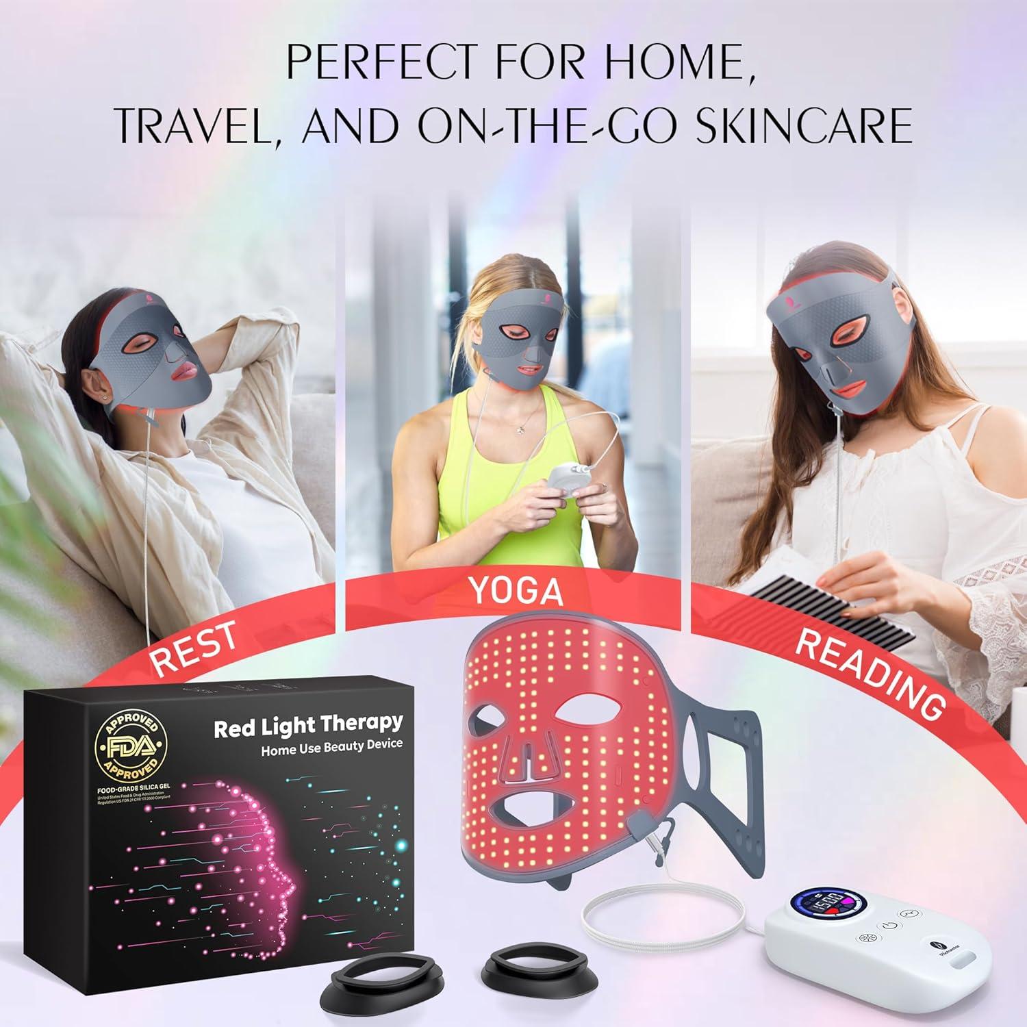 Máscara de Terapia de Luz Roja Photonstar LED Facial 660nm