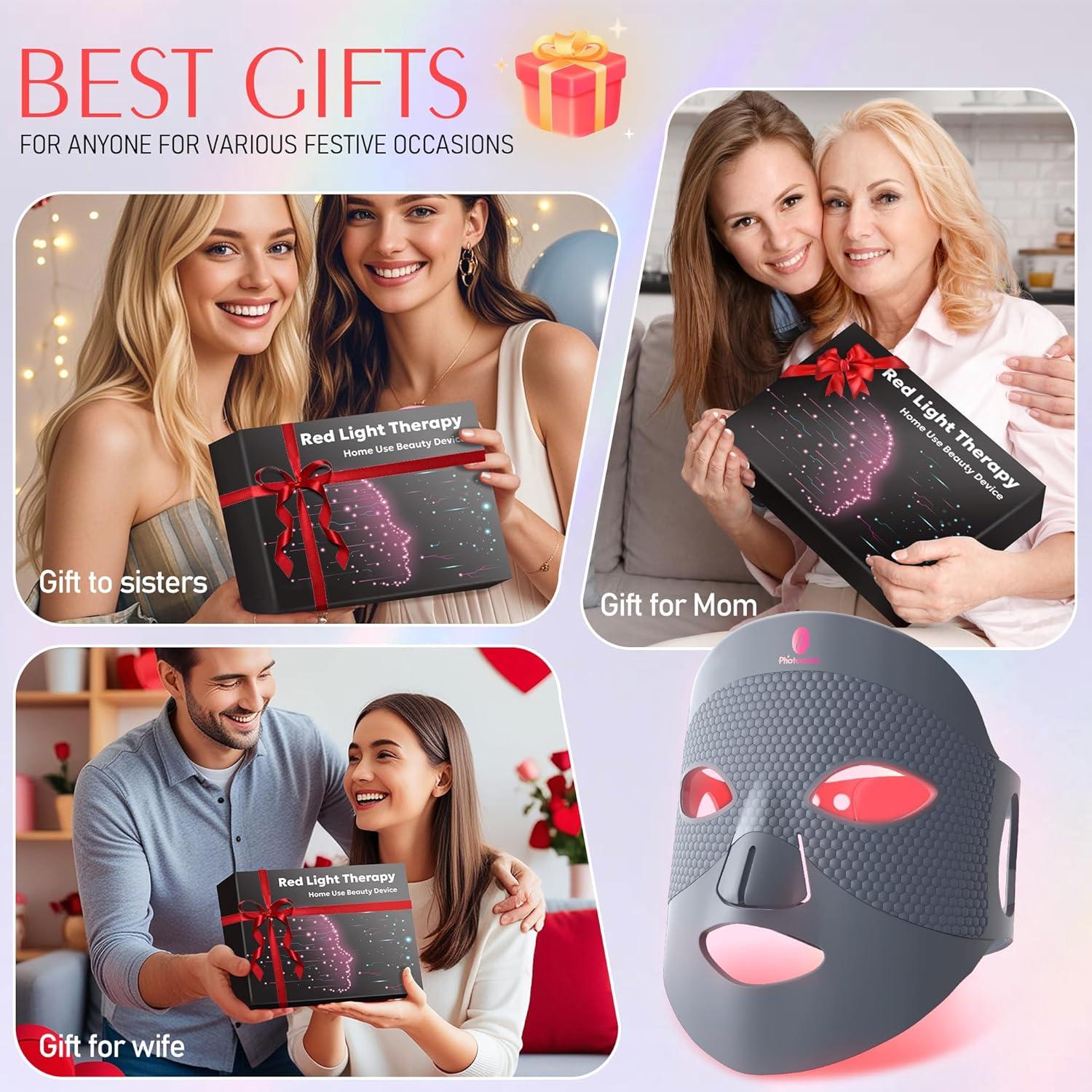 Máscara de Terapia de Luz Roja Photonstar LED Facial 660nm