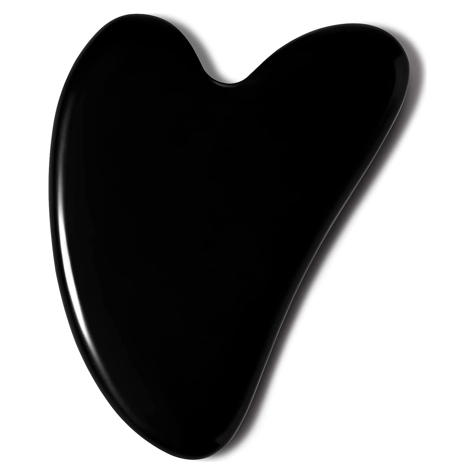 Herramienta Gua Sha Facial Rosenice de Jade Natural 7.8cm