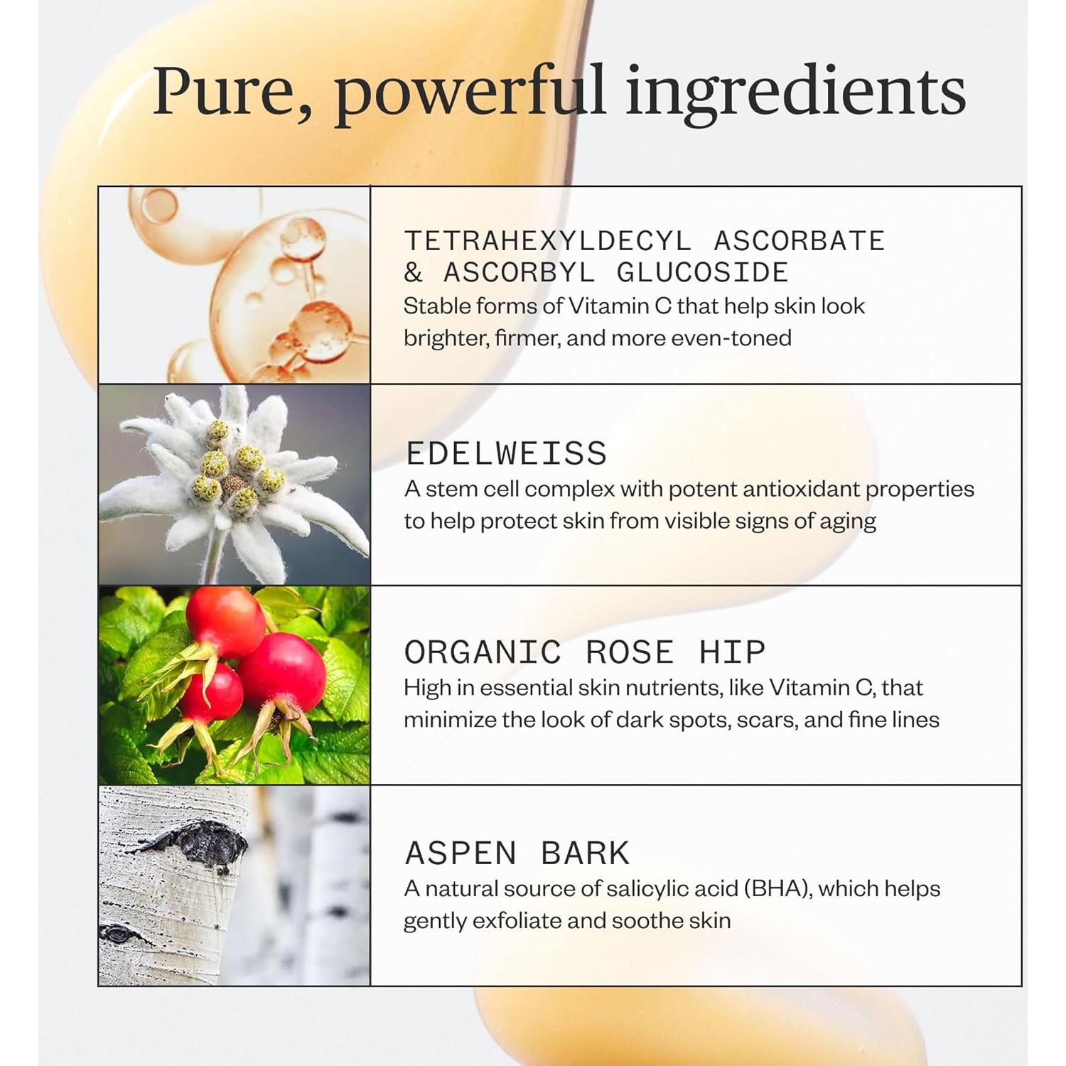 Suero de Vitamina C Ursa Major 28.35 ml - Iluminador Facial Vegano