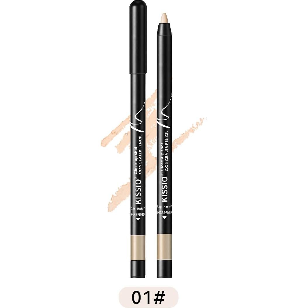 Lápiz Corrector KISSIO 01 Porcelana, Maquillaje Iluminador 0.57g
