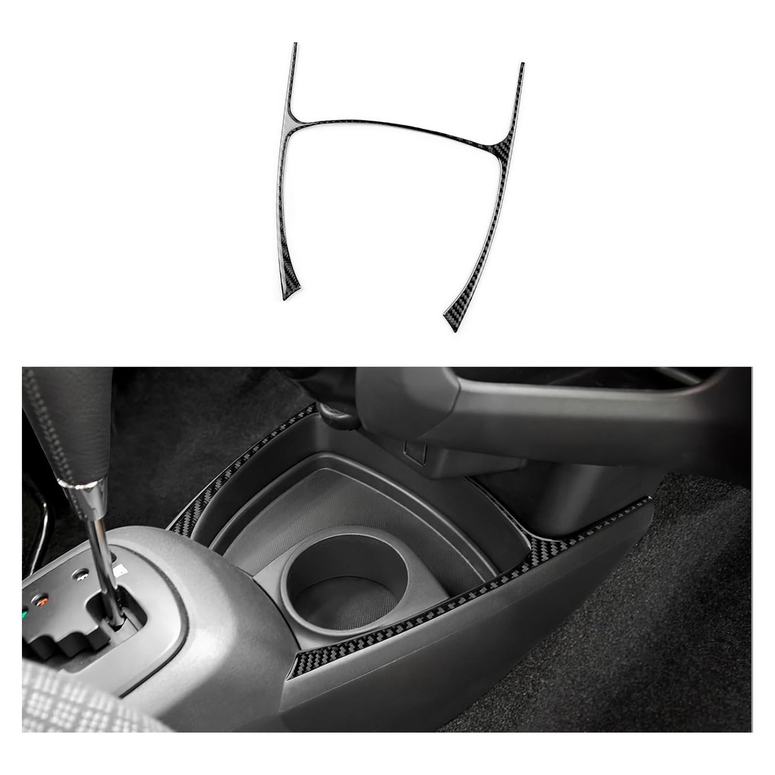 Cubierta de Fibra de Carbono Real FXETRNL para Toyota Yaris 2006-2011