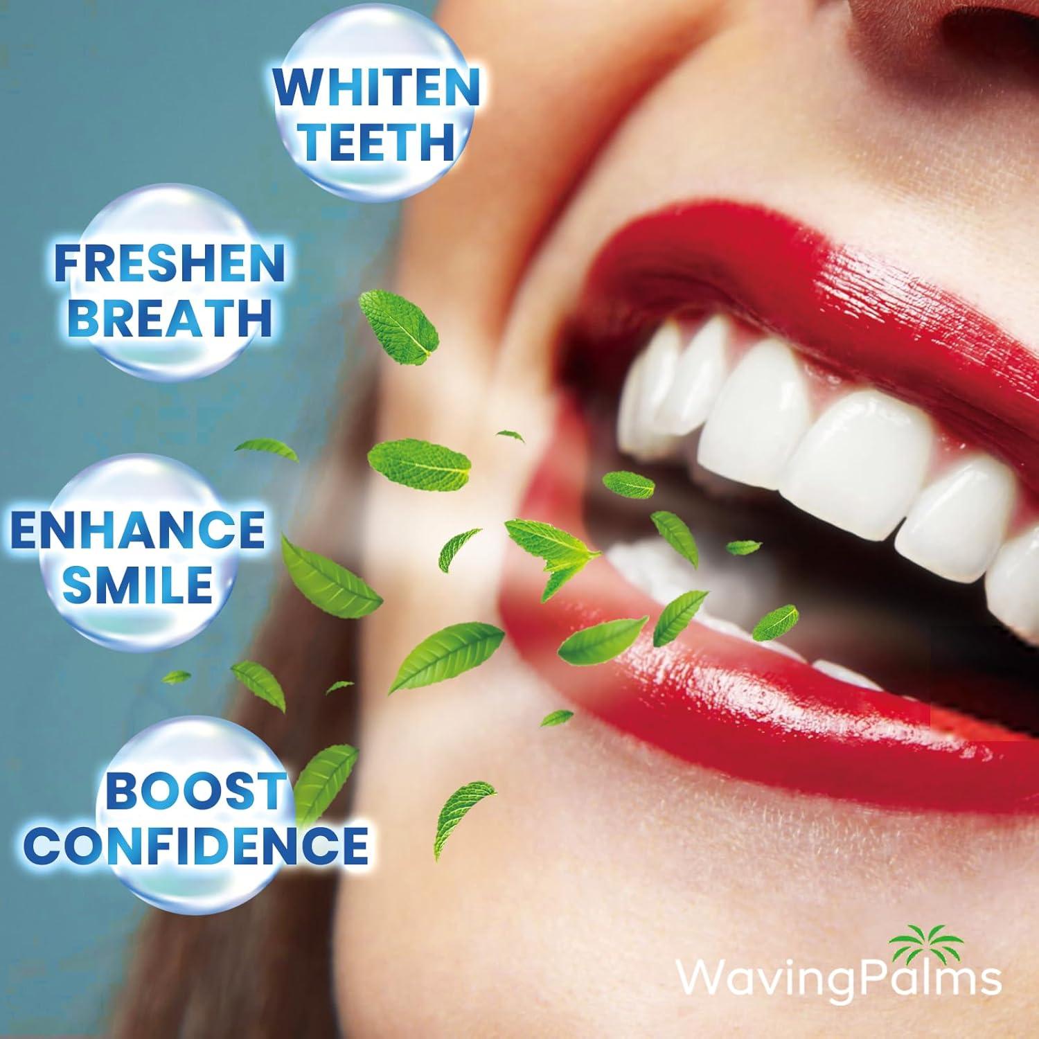 Tiras de Blanqueamiento Dental Waving Palms 42 Unidades Menta