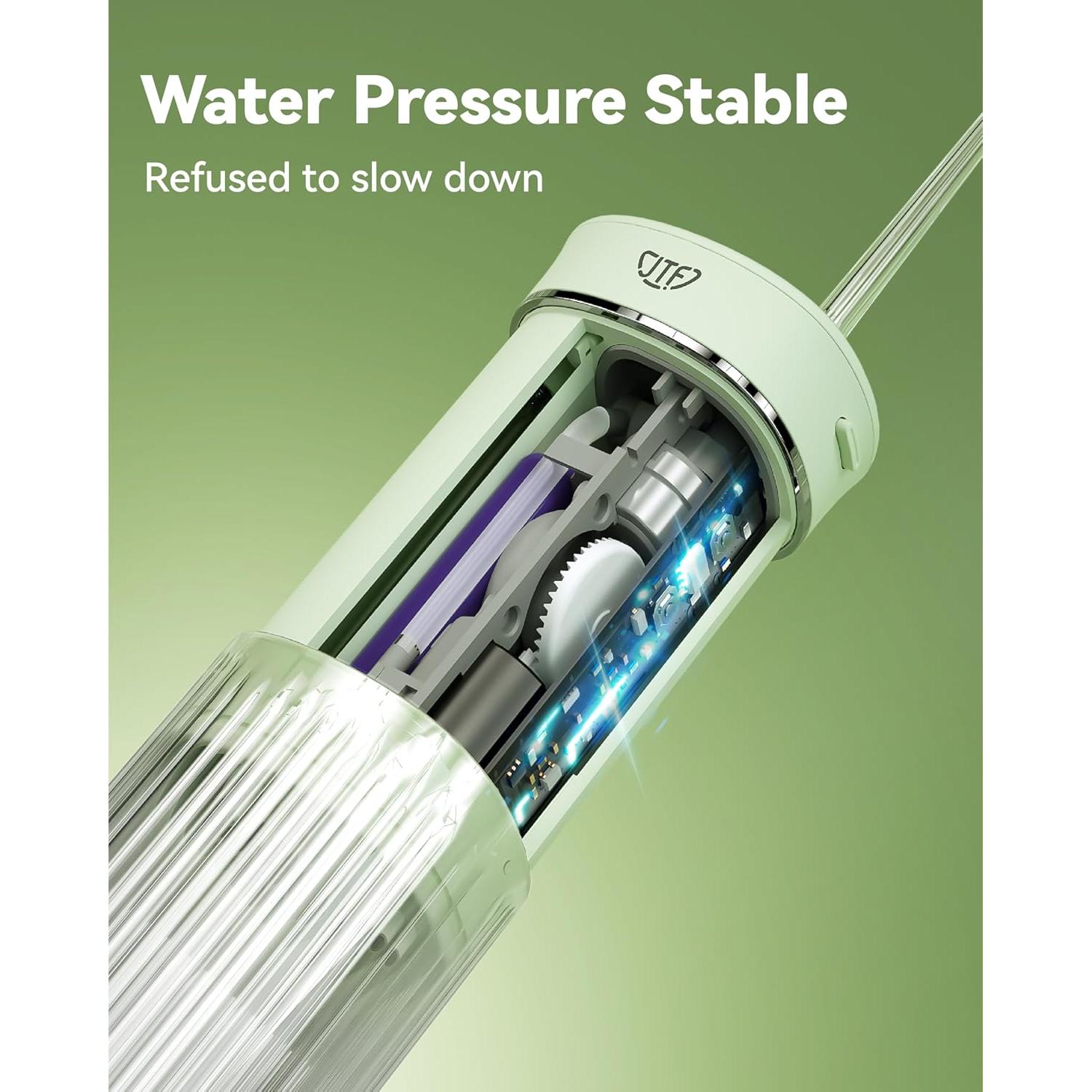 Irrigador Oral Portátil JTF F200-UV con Batería y 4 Modos