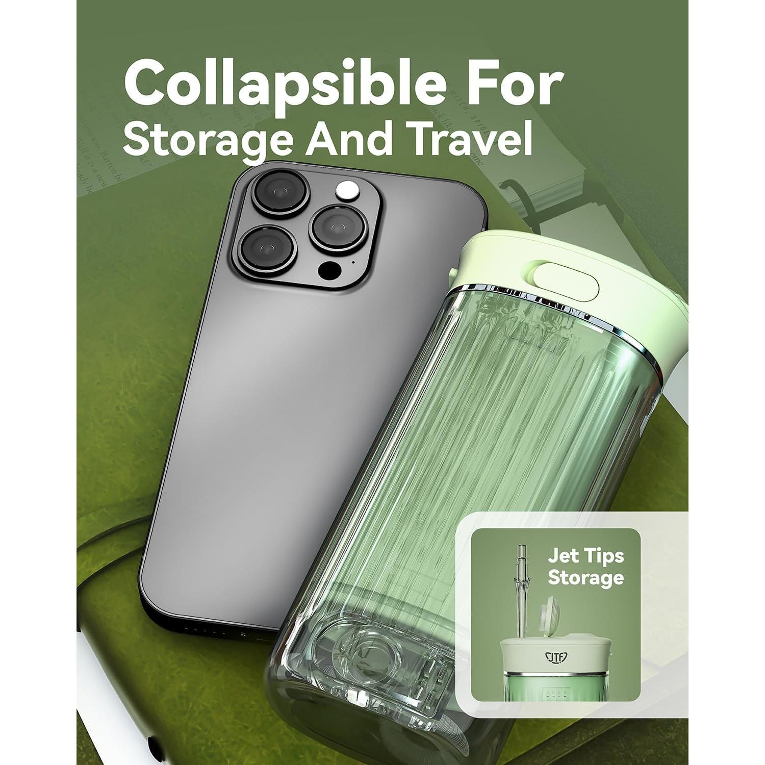 Irrigador Oral Portátil JTF F200-UV con Batería y 4 Modos