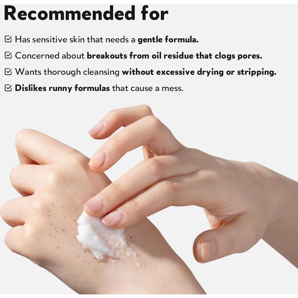 Bálsamo Limpiador Hidratante TIRTIR 95g - Exfoliación Suave