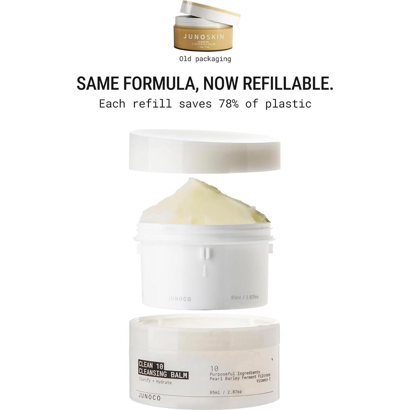 Bálsamo Limpiador Desmaquillante JUNO & Co. Clean10 81.5g