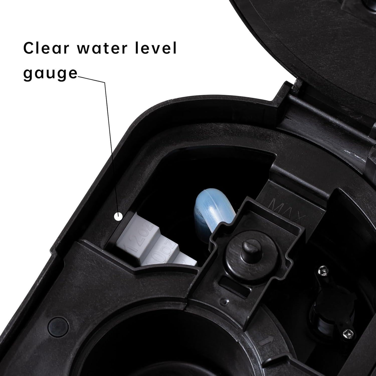 Máquina de café K Cup Sykaffe 2 en 1 177-414 ml automática