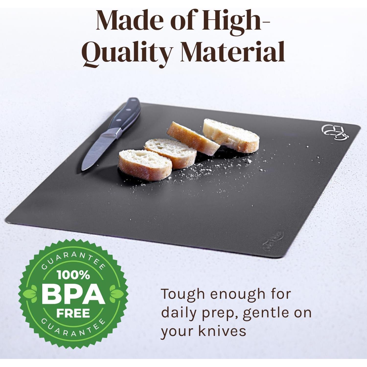 Juego de 6 Tablas de Cortar Flexibles Cooler Kitchen 30.5x38.1cm