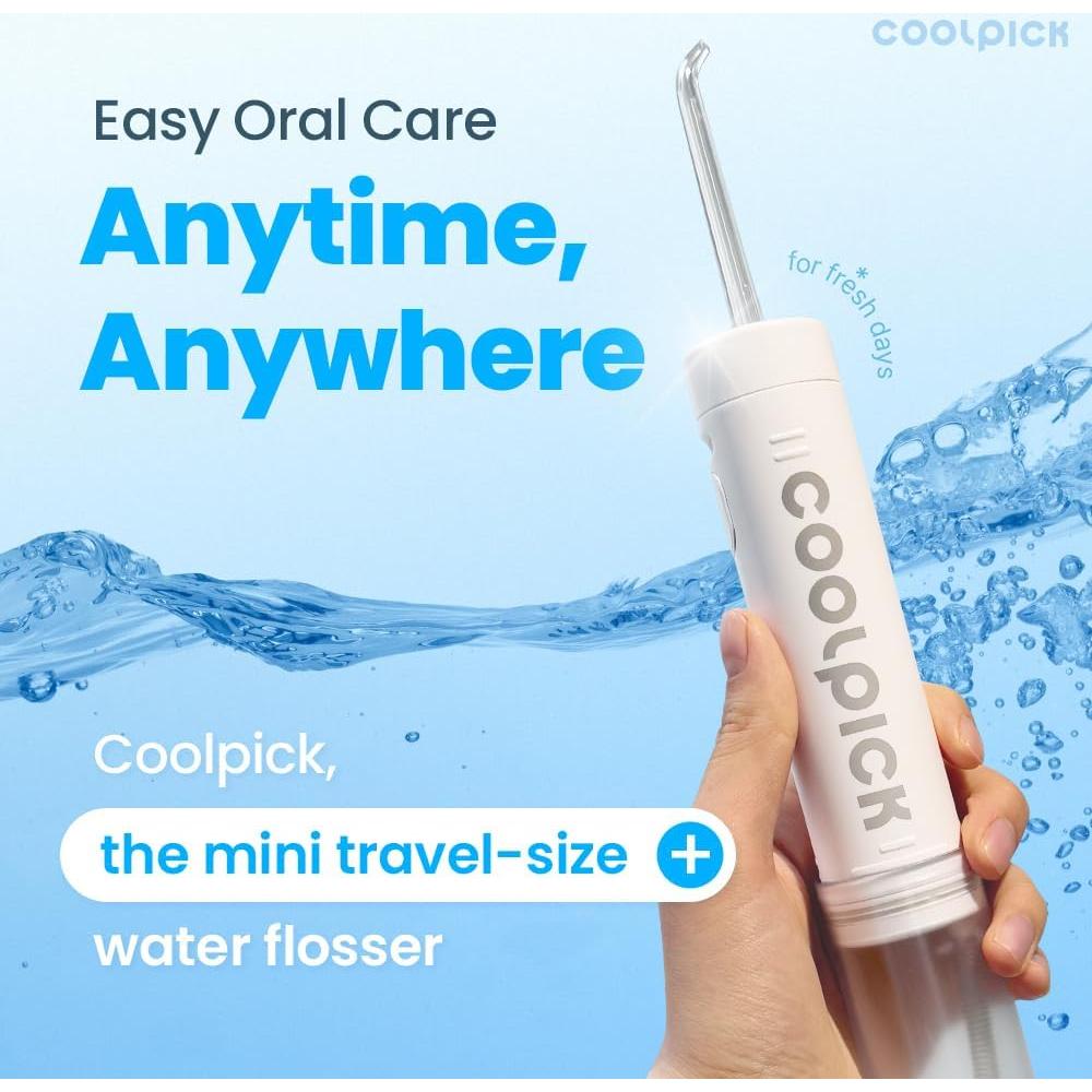 Irrigador Dental Portátil Coolpick - 3 Modos, IPX7, USB