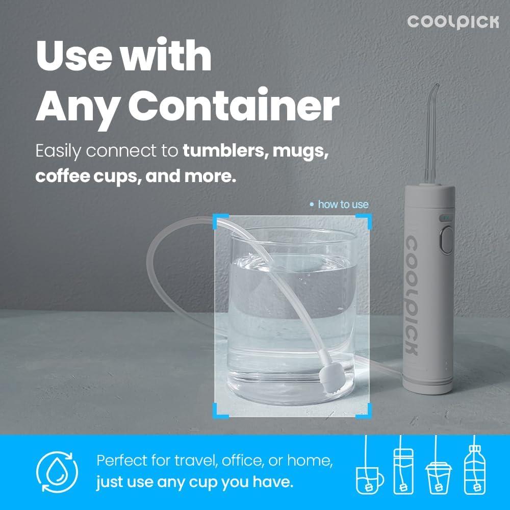 Irrigador Dental Portátil Coolpick - 3 Modos, IPX7, USB