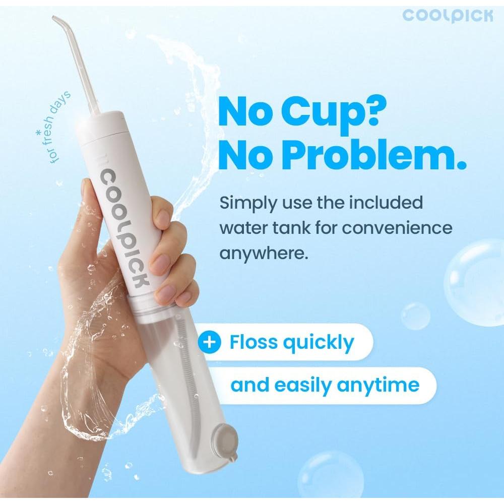 Irrigador Dental Portátil Coolpick - 3 Modos, IPX7, USB