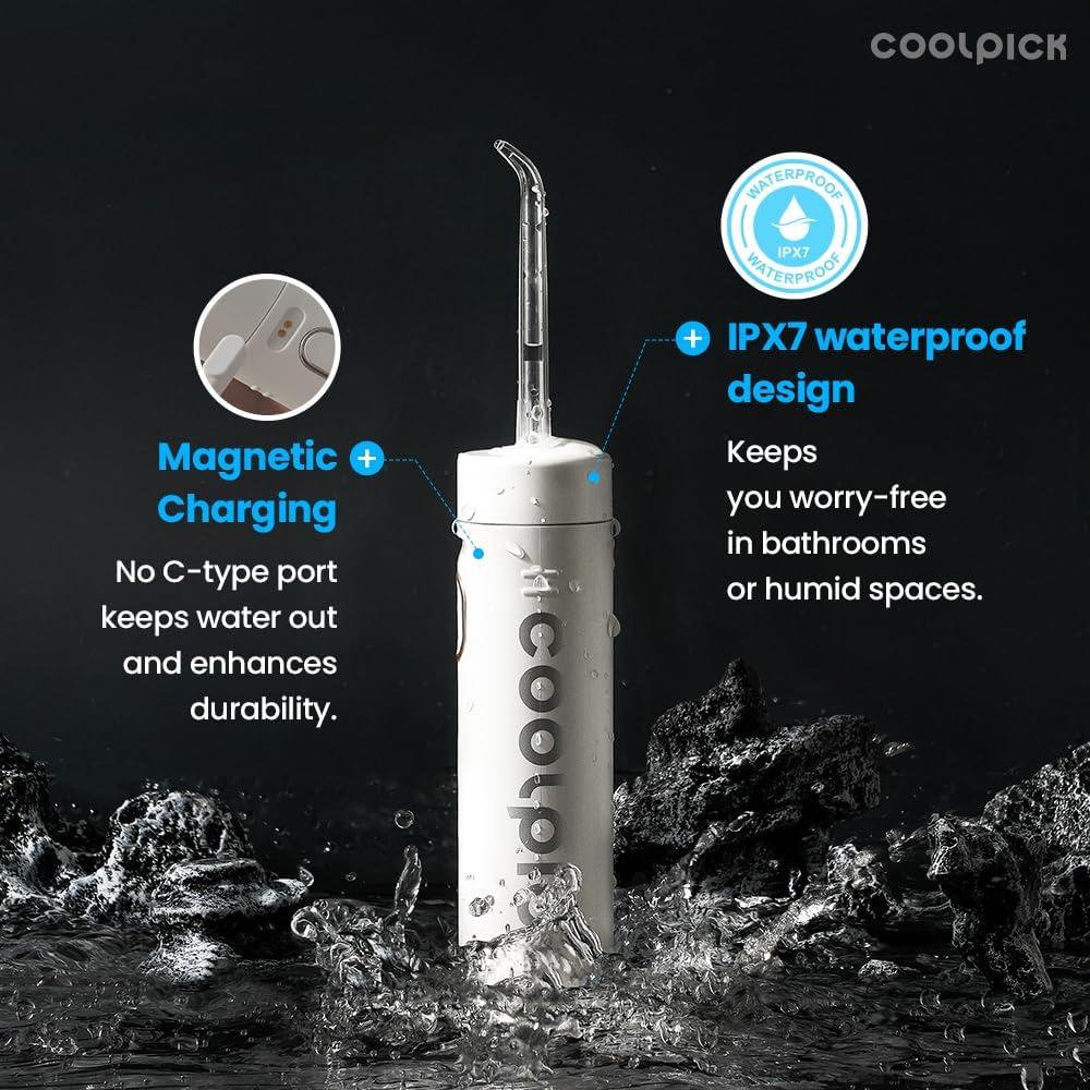 Irrigador Dental Portátil Coolpick - 3 Modos, IPX7, USB