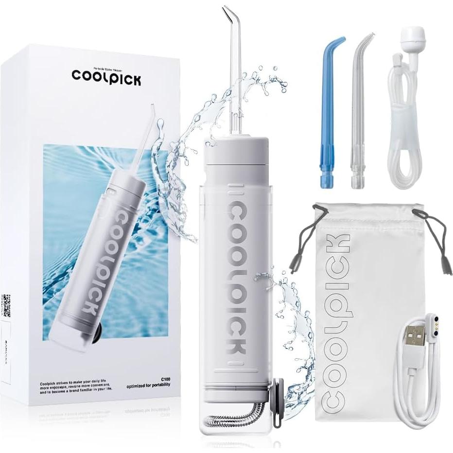 Irrigador Dental Portátil Coolpick - 3 Modos, IPX7, USB