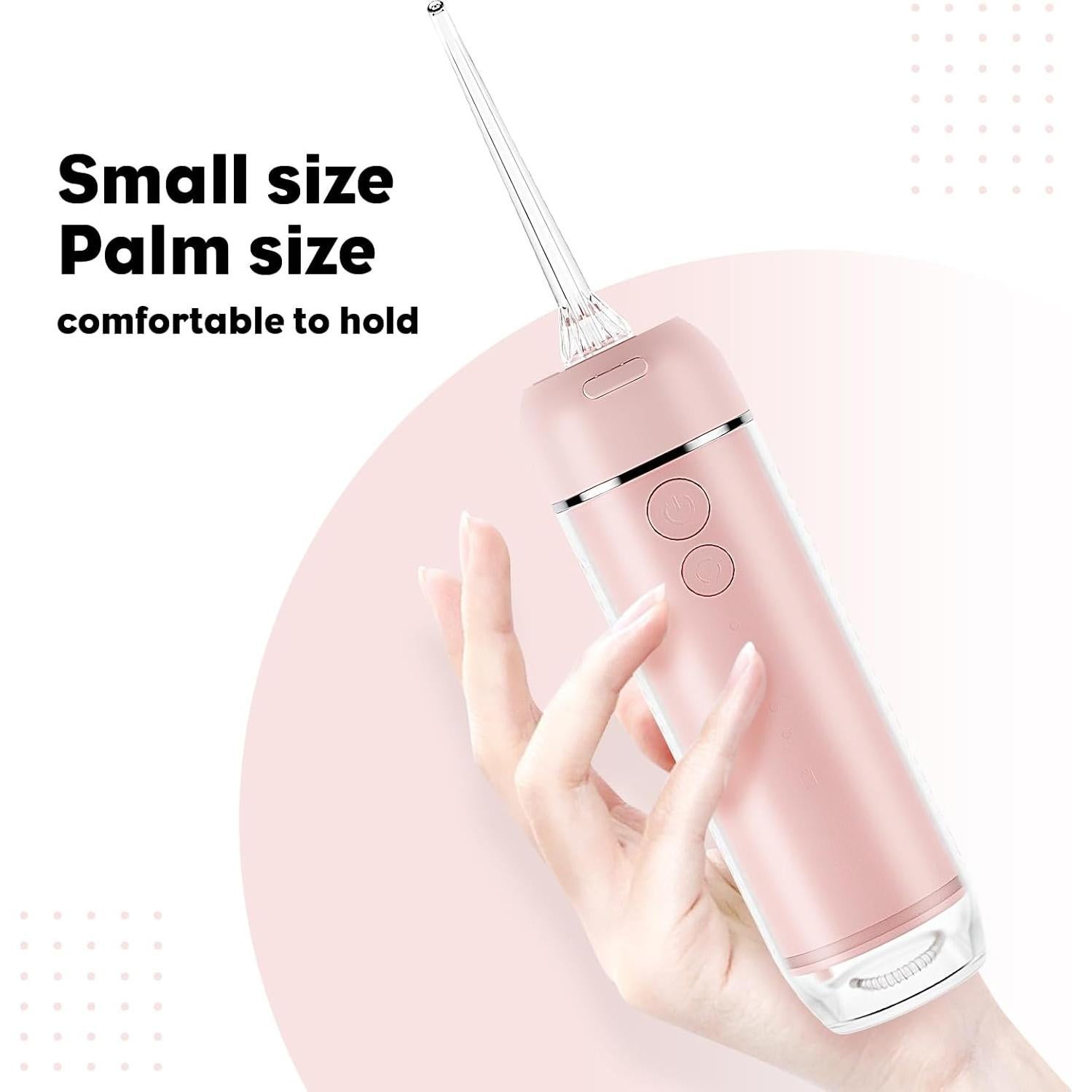 Irrigador Oral Inalámbrico CareMax Mini 2000 mAh 5 Modos IPX7