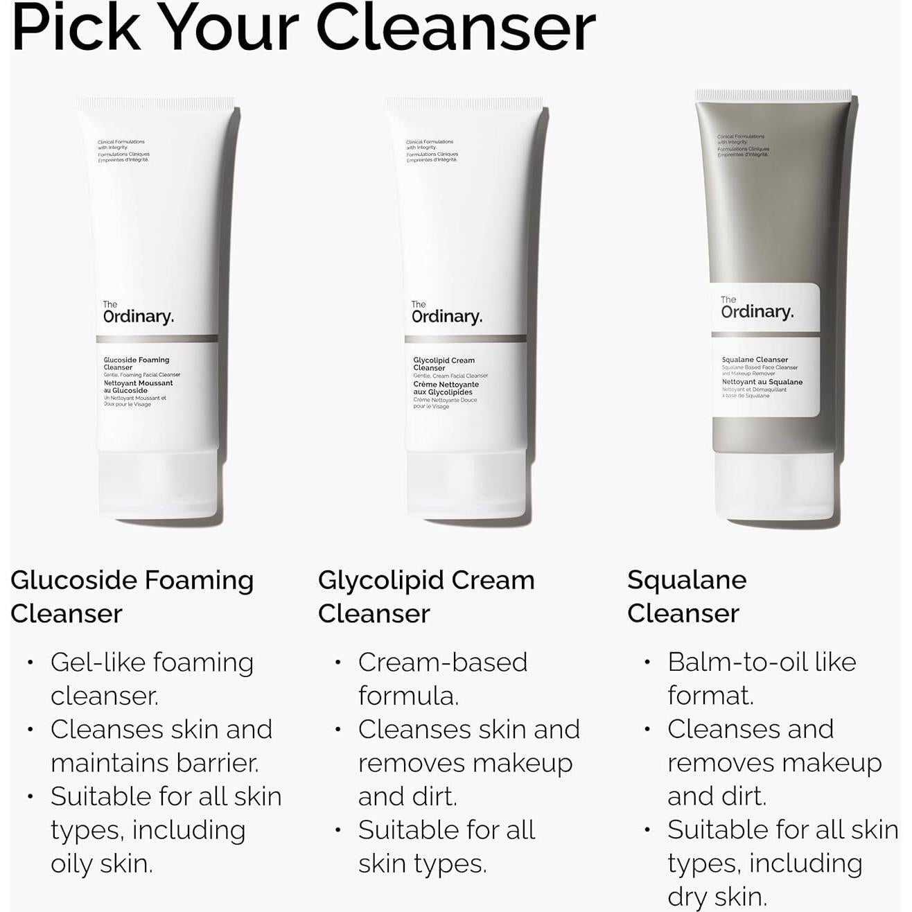 Limpiador de Squalano The Ordinary 151.4 ml Hidratante