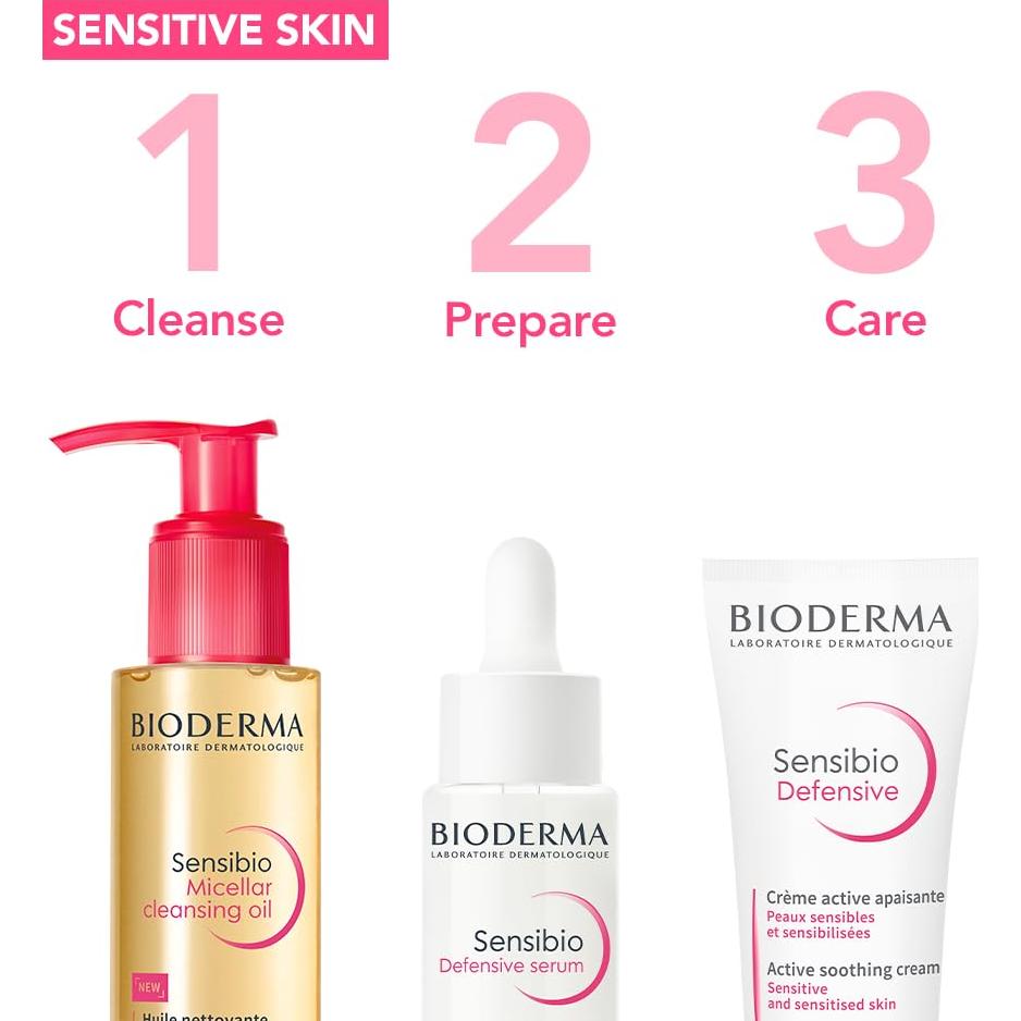 Aceite Limpiador Micelar Bioderma Sensibio 148 ml Piel Sensible